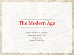 The Modern Age - marilena beltramini