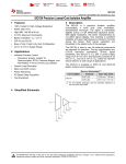 ISO124 Precision Lowest-Cost Isolation Amplifier (Rev. D)