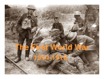 The First World War - humanitiesforwisdom.org
