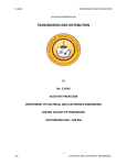 transmission and distribution - Sasurie College of Engineering