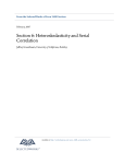 Heteroskedasticity and Serial Correlation - SelectedWorks