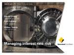 Managing interest rate risk