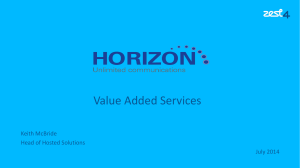Horizon Value Added Services