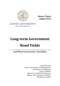 Long-term Government Bond Yields