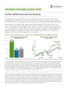 preparing for rising interest rates