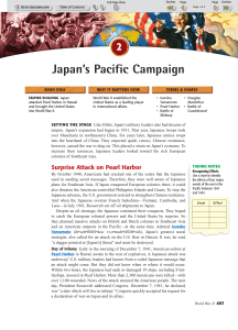 Japan`s Pacific Campaign