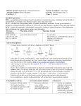 Ministry Strand: Quantities in Chemical Reactions Teacher