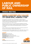 LABOUR AND PUBLIC OWNERSHIP OF RAIL