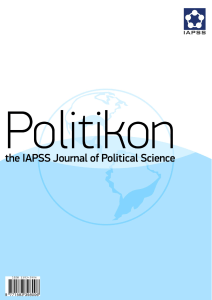 Volume 22: April 2014 - International Association for Political