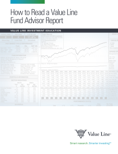 How to Read a Value Line Fund Advisor Report