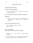 FROM THE SCHUMAN DECLARATION TO EUROSCLEROSIS