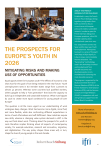 THE PROSPECTS FOR EUROPE`S YOUTH IN 2026