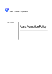 Asset Valuation Policy