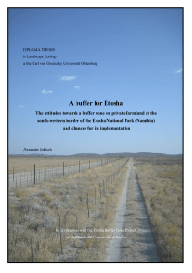 A buffer for Etosha - Environmental Information Service