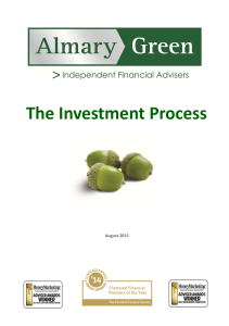 The Investment Process