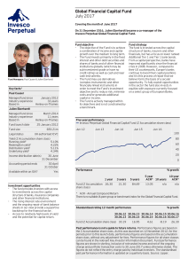 Global Financial Capital Fund June 2017