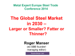 R.Manser - The global steel market in 2030