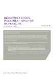designing a social investment fund for uk pensions