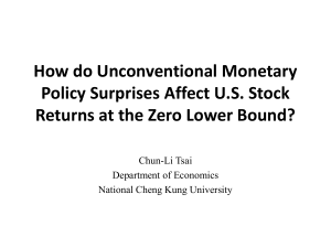 How do Unconventional Monetary Policy Surprises Affect U.S. Stock