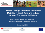 Pacific Regional Consultations Human Mobility, Natural Disasters