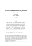 An Empirical Examination of Heterogeneity and Switching in Foreign