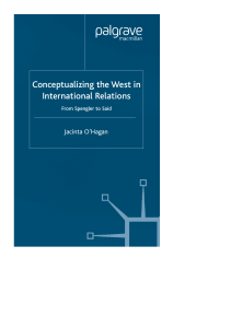 Conceptualizing the West in International Relations
