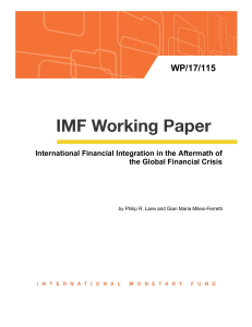 International Financial Integration in the Aftermath of the