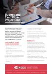 Budget and Cash Flow Projections