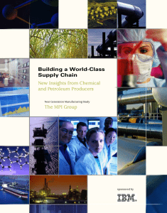 Building a World-Class Supply Chain New Insights