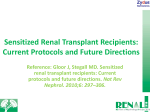 Sensitized Renal Transplant Recipients: Current Protocols and