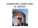 OSAMA BIN LADEN AND AL QAEDA