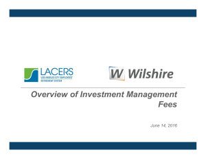 Overview of Investment Management Fees