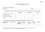 IPC Return of Tax Deductible donations (Form 5)