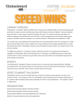 company overview patents speed-to-market