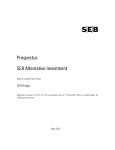 Prospectus SEB Alternative Investment