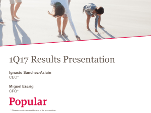 1Q17 Results Presentation