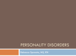 Personality Disorders