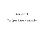 The Open Source Community