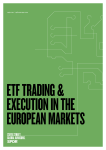 ETF Trading and Execution in the European MarketsPDF