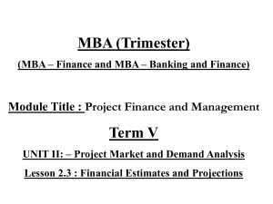 Working Capital Requirement and Its Financing