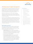 Workday Human Capital Management