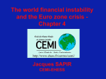 The world financial instability and the Euro zone
