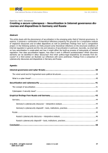 IRIE issue 18 - International Review of Information Ethics