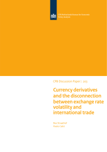 Currency derivatives and the disconnection between exchange rate