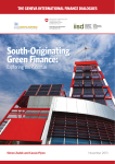 South-Originating Green Finance - International Institute for