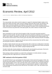 Economic Review, April 2012 - Office for National Statistics