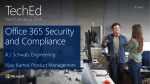 Office 365 Security and Compliance