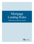 Mortgage Lending Rules - American Bankers Association