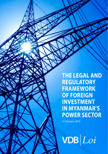 the legal and regulatory framework of foreign investment