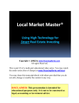 Local Market Master